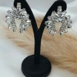 '' Antigone '' Λαμπερά νυφικά σκουλαρίκια