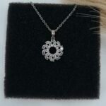 '' Noor '' Νυφικό μενταγιόν ασημένιο