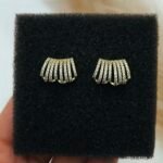 " Harper " Νυφικά σκουλαρίκια χρυσά