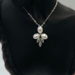 " Ginevra " Νυφικό μενταγιόν ασημένιο