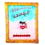 Δωρο Αγ. Βαλεντινου .Χειροποίητο κάδρο ή επιτραπέζιο διακοσμητικό <>