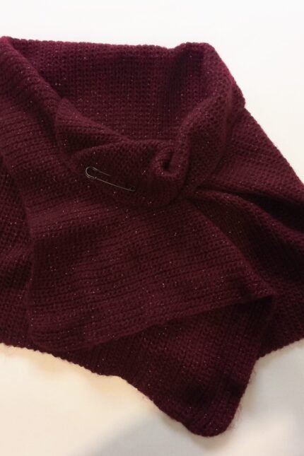 Χειροποίητη πλεκτή εσάρπα