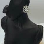 " Nia " Νυφικά σκουλαρίκια ασημένια