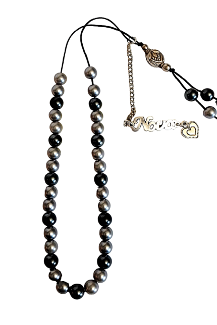 Κομπολόι ανθρακί ΝΟΝΑ