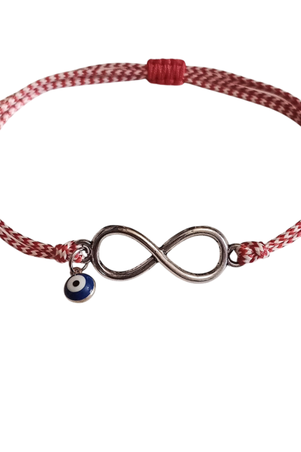 Μαρτάκι γυναικείο μεταλλικό άπειρο