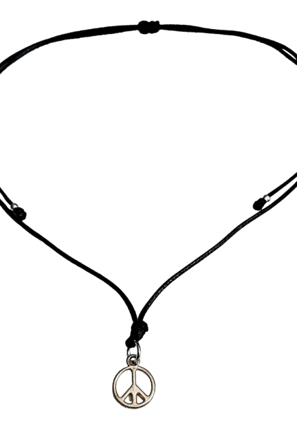 Τσόκερ γυναικείο με το σήμα της ειρήνης