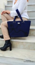 Τσάντα πλεκτή ώμου - Image 11