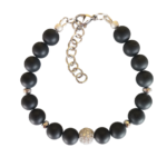 Βραχιόλι με Μαύρο Όνυχα mat