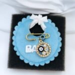 Φυλαχτό παραμάνα για αγοράκι μπλε