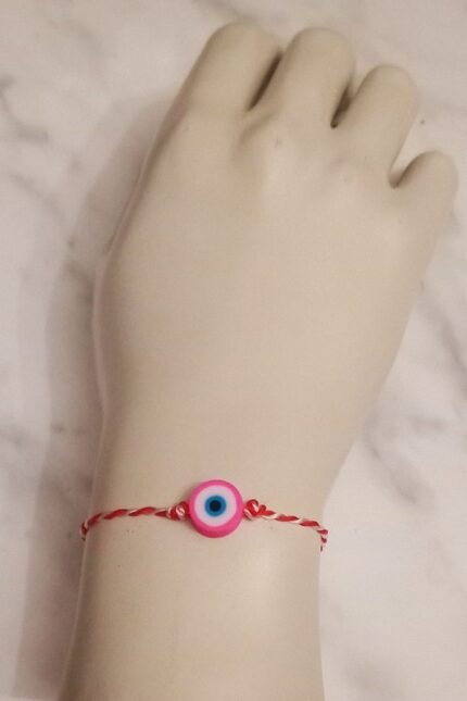 Σετ 10 τεμαχίων μαρτάκια παιδικά με φούξια φίμο ματάκι