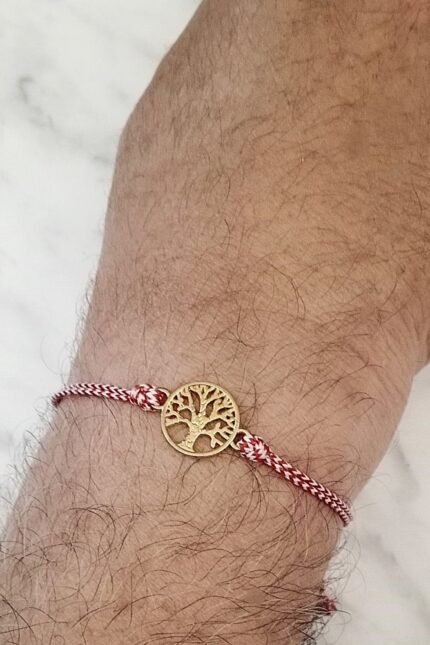 Μαρτάκι αντρικό δέντρο της ζωής χρυσαφί