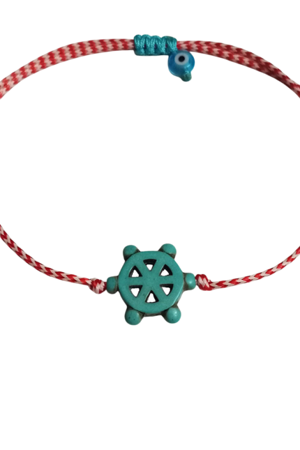 Μαρτάκι αντρικό γαλάζιο ναυτικό τιμόνι χαολίτης