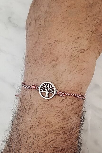 Μαρτάκι αντρικό δέντρο της ζωής ασημί