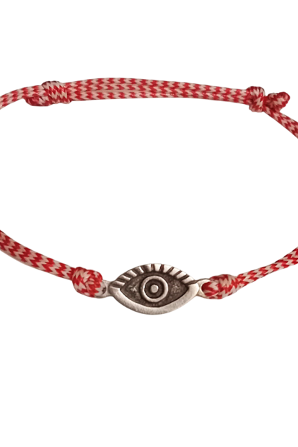 Μαρτάκι αντρικό με μεταλλικό ασημί ματάκι