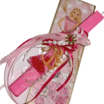 Πασχαλινή λαμπάδα fashion girl - barbie με πλάτη - Image 5