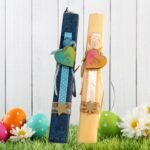 Πασχαλινές λαμπάδες σετ για μαμά και μπαμπά που περιμένουν το μωρό τους - Image 7