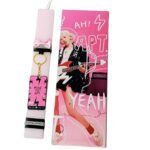 Λαμπάδα Rose APT με μπρελόκ και πλάτη