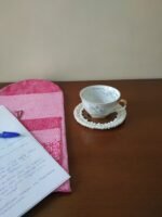 Σετ ξύλινος δίσκος διαμέτρου 30εκ και έξι σουβέρ διαμέτρου 13εκ - Image 5