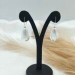 '' Evadne '' Νυφικά σκουλαρίκια με πέρλα