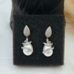 '' Callista '' Νυφικά σκουλαρίκια με πέρλα