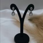 '' Zafira'' Νυφικά σκουλαρίκια με κλιπ