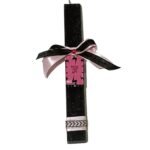 Πασχαλινή λαμπάδα Rose APT με μπρελόκ