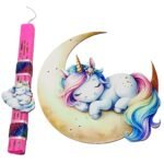 Πασχαλινή λαμπάδα μονόκερος - Image 2