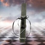 Λαμπάδα με μπρελόκ πιόνι "Βασιλιάς" από το σκάκι KING - Image 3