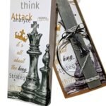 Λαμπάδα με μπρελόκ πιόνι "Βασιλιάς" από το σκάκι KING - Image 2