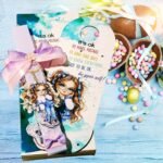 Λαμπάδα κορίτσι "be yourself" set με door tag και κουτί - Image 3