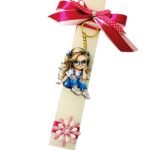 Λαμπάδα κορίτσι "being a princess is so exhausted" - Image 4