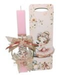 Πασχαλινή λαμπάδα μπαλαρίνα κύκνος - Image 2