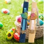 Πασχαλινές λαμπάδες σετ για μαμά και μπαμπά που περιμένουν το μωρό τους - Image 3