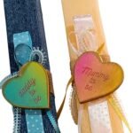 Πασχαλινές λαμπάδες σετ για μαμά και μπαμπά που περιμένουν το μωρό τους - Image 4