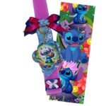Πασχαλινή λαμπάδα Stitch με πλάτη - Image 4