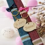 Πασχαλινές λαμπάδες για ζευγάρι "τι έχεις - τίποτα" - Image 5