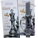 Λαμπάδα με μπρελόκ πιόνι "Βασιλιάς" από το σκάκι KING - Image 4