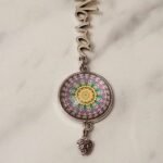 Μπρελόκ ΝΟΝΑ mandala ασημί