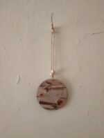 Κρεμαστό ξύλινο διακοσμητικό στρογγυλό διαμέτρου 9εκ. - Image 6