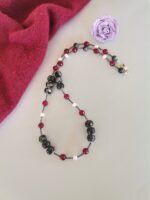 Κολιέ με Αχάτη Ruby, Αιματίτες και Λαρβικίτη - Image 6