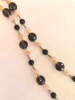 Κολιέ με Smoky Quartz και Μπεζ Jade - Image 4