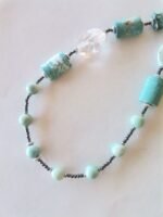 Κολιέ με Αμαζονίτη, Χαολίτη και Αιματίτες - Image 3