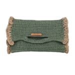 χειροποίητη πλεκτή τσάντα πλεκτό clutch crochet handbag Greece unique handmade accessories sustainable crochet bag boho πλεκτή τσάντα eco-friendly fashion χειροποίητες τσάντες από νήμα ελληνικά χειροποίητα αξεσουάρ