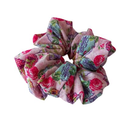 Χειροποίητο scrunchie ποπλίνα