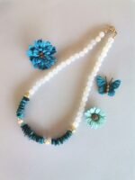 Κολιέ με Απατίτη και Λευκό Αχάτη - Image 6