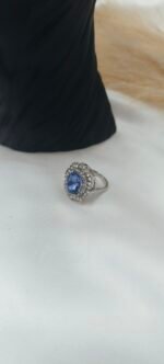 '' Capucine '' Σετ κοσμημάτων με μπλέ πέτρες - Image 3