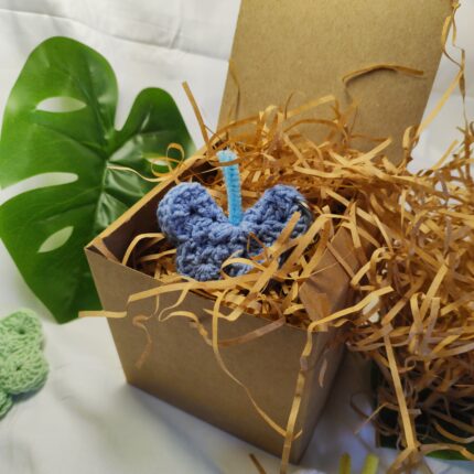 Gender Reveal Box – “Guess with Butterflies” με πλεκτές πεταλούδες