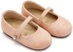 Babywalker Γοβάκι Suede με Στρας LU6009 Νουντ