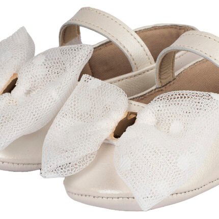 Babywalker Μπαλαρίνα Αγκαλιάς με Τούλινο Φιόγκο Εκρού