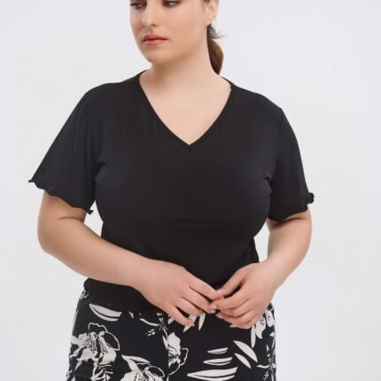 Crop Top V Melanie JUCITA